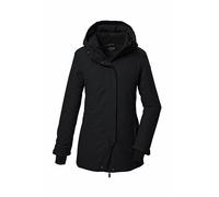 killtec Damen Funktionsparka/Parka mit Kapuze KOW 93 WMN PKR, schwarz, 44, 41817-000