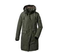 Killtec Damen Gw 47 Wmn Ct Casual Funktionsmantel mit abzippbarer Kapuze, oliv, 40 EU