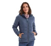 Killtec Damen Jacke In Daunenoptik Skane WMN Quilted JCKT A - Damenjacke mit abzippbarer Kapuze - Übergangsjacke ist wasserabweisend - Steppjacke, dunkelnavy, 44, 35615-000