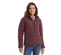 Killtec Damen Jacke In Daunenoptik Skane WMN Quilted JCKT A - Damenjacke mit abzippbarer Kapuze - Übergangsjacke ist wasserabweisend - Steppjacke, pflaume, 48, 35615-000
