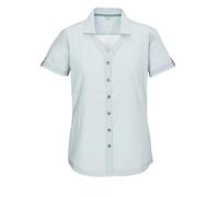 killtec Damen Funktionsbluse Kurzarm/Bluse KOS 46 WMN WVN SHRT, Aqua, 46, 42842-000