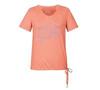 Killtec Damen Funktions T-Shirt Atmungsaktiv/Sportshirt Kurzarm KOS 497 WMN TSHRT, pfirsich, 44, 45094-000