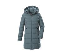killtec Damen Steppparka/Funktionsparka mit Kapuze KOW 11 WMN QLTD PRK, blaugrau, 38, 43303-000