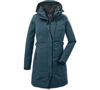 Killtec Damen Parka Funktionsparka mit abzippbarer Kapuze KOW 165 WMN PRK wasserdicht, Winddicht, atmungsaktiv 00834-petrol 38