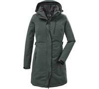Killtec Damen Parka Funktionsparka mit abzippbarer Kapuze KOW 165 WMN PRK wasserdicht, Winddicht, atmungsaktiv 00787-dunkel blaugrün 44
