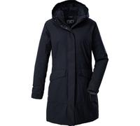 Killtec Damen Funktionsparka KOW 18 WMN PRK wasserdicht, abzippbare Kapuze Schwarz/Blau 50