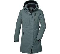 killtec Damen Funktionsparka/Parka mit abzippbarer Kapuze KOW 303 WMN PRK, blaugrau, 44, 41815-000