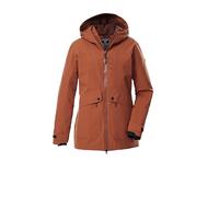 killtec Damen Outdoorparka/Funktionsparka mit Kapuze KOW 16 WMN PRK, kupferbraun, 38, 43310-000