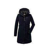 Killtec Damen Parka Funktionsparka mit abzippbarer Kapuze KOW 165 WMN PRK wasserdicht, Winddicht, atmungsaktiv 00814-dunkelnavy 50