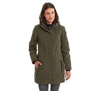 Killtec Damen Parka Grindavik WMN CT B - Funktionsparka mit abzippbarer Kapuze - Damen Jacke ist wasserdicht, dunkeloliv, 40, 35782-000