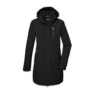 killtec Damen Funktionsparka/Parka mit abzippbarer Kapuze KOS 30 WMN PRK, schwarz, 40, 42918-000