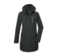 killtec Damen Funktionsparka/Parka mit abzippbarer Kapuze KOS 30 WMN PRK, dunkelgrün, 40, 42918-000