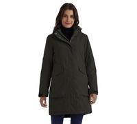 killtec Damen Parka/Mantel wasserdicht mit abzippbarer Kapuze Damen Funktionsparka, dunkeloliv, 38, 43284-000