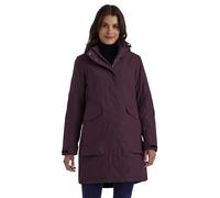 Parka KILLTEC "Damen Funktionsparka", Damen, Gr. 48, lila (pflaume), Obermaterial: 100% Polyester;Futter: 100% Polyester;Füllung: 100% Polyester, Jacken Parka, Wasserdichter, atmungsaktiver Damenparka
