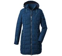 Killtec Damen Skane Wmn Quiltet Prk Parka In Daunenoptik Mit Abzippbarer Kapuze, dunkelblau, 46 EU