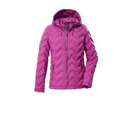 killtec Damen Steppjacke/Funktionsjacke in Daunenoptik mit Kapuze KOW 23 WMN QLTD JCKT, magenta, 46, 43305-000