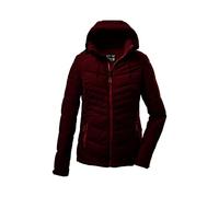 Killtec Damen Steppjacke Jacke in Daunenoptik mit abzippbarer Kapuze KOW 149 WMN QLTD Jckt wasserabweisend, atmungsaktiv, windabweisend 00445-weinrot 36