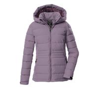 Steppjacke KILLTEC "KOW 10 WMN QLTD JCKT", Damen, Gr. 36, lila (lavendel), Oberstoff: 100% Polyester, Futter: 100% Polyester (recycelt), Wattierung: 100% Polyester (recycelt), sportlich, Jacken, Windd