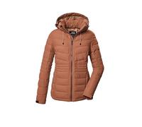 killtec Damen Steppjacke mit abzippbarer Kapuze/Funktionsjacke ist wasserabweisend KOW 10 WMN QLTD JCKT, dunkelapricot, 48, 41807-000