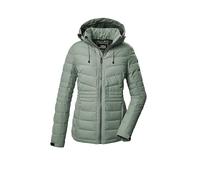 killtec Damen Steppjacke mit abzippbarer Kapuze/Funktionsjacke ist wasserabweisend KOW 10 WMN QLTD JCKT, hell stahlmint, 46, 41807-000