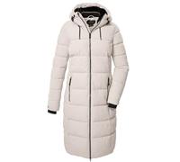 Killtec Wintermantel KOW 56 QLTD mit Kapuze (atmungsaktiv, winddicht, wasserabweisend) weiss Damen, Größe 42