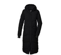 killtec Damen Steppmantel/Funktionsmantel in Daunenoptik mit Kapuze KOW 87 WMN QLTD CT, schwarz, 40, 41813-000