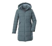 killtec Damen Steppparka/Funktionsparka mit Kapuze KOW 11 WMN QLTD PRK, blaugrau, 36, 43303-000