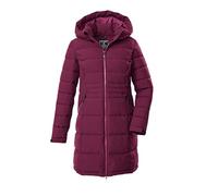 Steppmantel KILLTEC "KOW 11 WMN QLTD PRK", Damen, Gr. 36, dunkelrosé, Obermaterial: 100% Polyester;Futter: 100% Polyester;Füllung: 100% Polyester, Mäntel Steppmantel, Wasserabweisender Parka mit verst