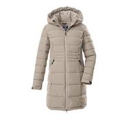 Killtec Damen Steppparka/Funktionsparka mit Kapuze KOW 11 WMN QLTD PRK, hell taupe, 48, 43303-000