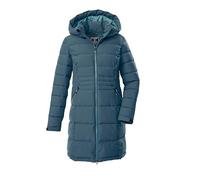killtec Damen Steppparka/Funktionsparka mit Kapuze KOW 11 WMN QLTD PRK, hellpetrol, 42, 43303-000