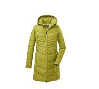 killtec Damen Steppparka mit abzippbarer Kapuze KOW 150 WMN QLTD PRK, pistazie, 40, 37421-000