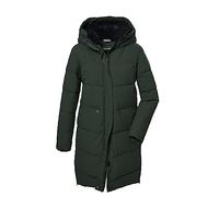 killtec Damen Steppparka/Parka in Daunenoptik mit Kapuze KOW 16 WMN QLTD PRK, dunkelgrün, 40, 39697-000