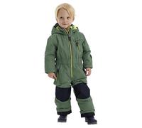Killtec first instinct by killtec FISW 31 MNS ONPC Skioverall/Schneeanzug mit Kapuze, wasserdicht, stahlmint, 86-92, waldgrün