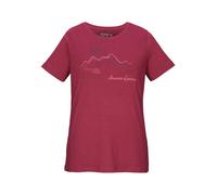 Killtec Funktionsshirt "Kos 18" in Bordeaux - Größe 44 | Damen Outdoor Tops Shirts