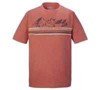 killtec Herren Funktions T-Shirt/Tshirt Kurzarm KOS 64 MN TSHRT, helles Ziegelrot, XL, 42861-000