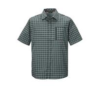killtec Herren Funktionshemd/Hemd Kurzarm/Outdoorhemd KOS 44 MN WVN SHRT, blaugrau, 4XL, 42790-000