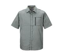 killtec Herren Funktionshemd/Hemd Kurzarm/Outdoorhemd KOS 44 MN WVN SHRT, dunkelgrün, XL, 42790-000