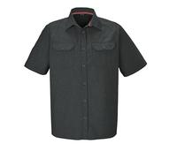 killtec Herren Funktionshemd/Hemd Kurzarm/Outdoorhemd KOS 47 MN WVN SHRT, dunkelgrün, 3XL, 42843-000