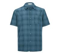 Funktionshemd KILLTEC "KOS 98 MN WVN SHRT", Herren, Gr. L, Normalgrößen, blau, Obermaterial: 100% Polyester, Hemden, Kurzarm-Funktionshemd, schnelltrocknend, feuchtigkeitsableitend (72415249-L) blau