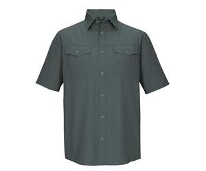 killtec Herren Funktionshemd/Outdoorhemd Kurzarm Schnelltrocknend KOS 63 MN WVN SHRT