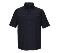 killtec Herren Funktionshemd/Outdoorhemd Kurzarm Schnelltrocknend KOS 63 MN WVN SHRT, dunkelnavy, M, 43777-000