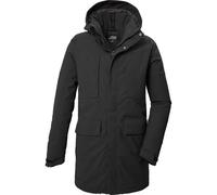 killtec Herren Funktionsparka/Parka mit abzippbarer Kapuze KOW 80 MN PRK, schwarz, XXL, 41848-000