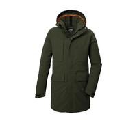killtec Herren Funktionsparka/Parka mit abzippbarer Kapuze KOW 80 MN PRK, schwarz, L, 41848-000