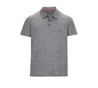Poloshirt KILLTEC "MN PL SHRT", Herren, Gr. 4XL, grau (anthra), Obermaterial: 94% Polyester, 6% Elasthan, Shirts, Feuchtigkeitstransportierendes, schnelltrocknendes Melange-Poloshirt (56736341-4XL) an