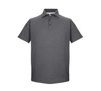 Poloshirt KILLTEC "KOS 82 MN PLSHRT", Herren, Gr. XXL, grau (anthra), Oberstoff: 65% Polyester, 30% Baumwolle, 5% Elasthan, sportlich, ohne Ausschnitt, Shirts, Sportliches Herren Poloshirt mit Melange