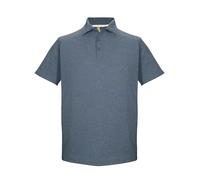 Poloshirt KILLTEC "KOS 82 MN PLSHRT", Herren, Gr. M, blau (nachtblau), Oberstoff: 65% Polyester, 30% Baumwolle, 5% Elasthan, sportlich, ohne Ausschnitt, Shirts, Sportliches Herren Poloshirt mit Melang