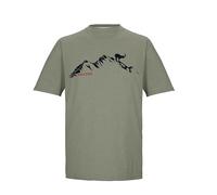 killtec Herren T-Shirt Kurzarm/Rundhalsausschnitt KOS 365 MN TSHRT, dunkeloliv, XL, 43659-000