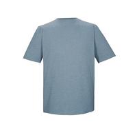 T-Shirt KILLTEC "KOS 77 MN TSHRT", Herren, Gr. XXL, blau (stahlblau), Oberstoff: 65% Polyester, 30% Baumwolle, 5% Elasthan, sportlich, Rundhals, Shirts, Vielseitiges Herren T-Shirt in schlichter Melan
