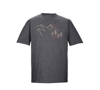 killtec Herren T-Shirt Kurzarm/Rundhalsausschnitt KOS 78 MN TSHRT, dunkelanthra, XL, 44212-000