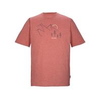 killtec Herren T-Shirt Kurzarm/Rundhalsausschnitt KOS 78 MN TSHRT, Ziegelrot, L, 44212-000